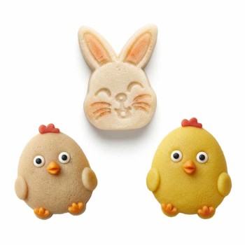 Bouch&eacute;es de P&acirc;ques en p&acirc;te d'amande image 1