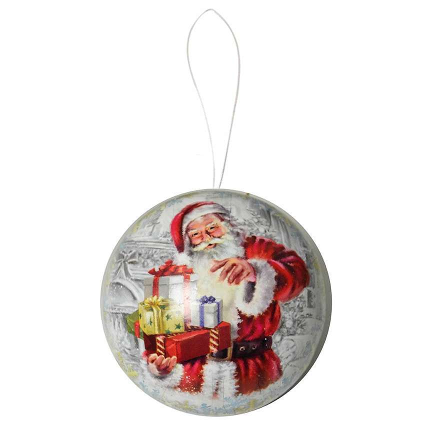 Boule De Noël Carton Fritures Chocolat