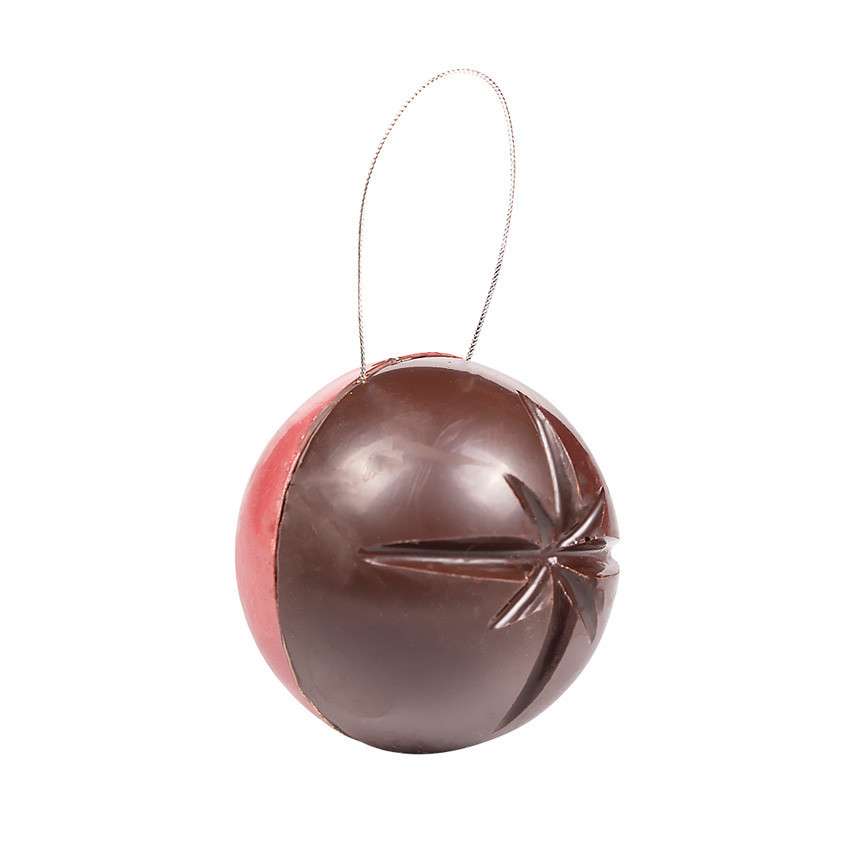Boule Noël Chocolat Noir