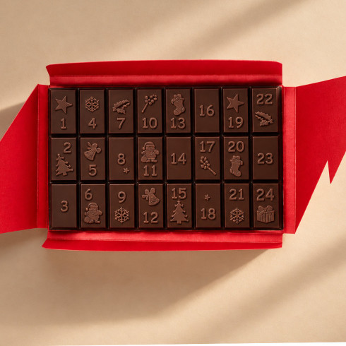 Calendrier de l'Avent chocolat noir / Calendriers de l'Avent chocolat