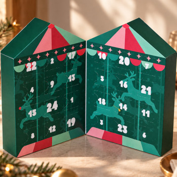 Calendrier pralin&eacute;s et ganaches Jadis et Gourmande