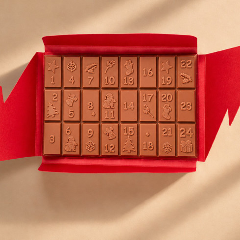 Calendrier de l'Avent chocolat lait / Calendriers de l'Avent chocolat