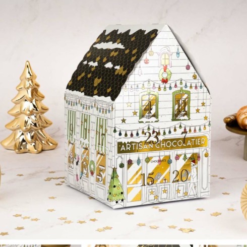 Calendrier Maison artisan chocolatier / Calendriers de l'Avent chocolat