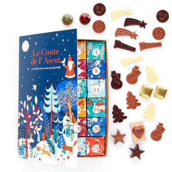 Calendrier Conte de Noël Jadis et Gourmande