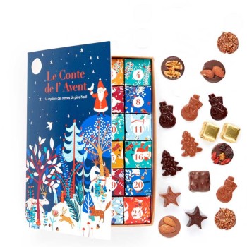 Calendrier Conte de Noël Jadis et Gourmande