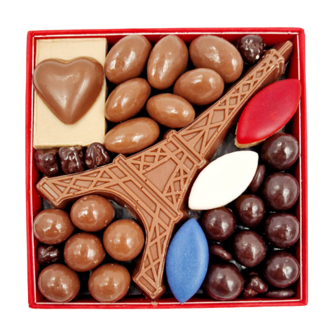 Chocolat Paris Tour Eiffel chocolat au lait - Taille 1 / Boites et coffrets