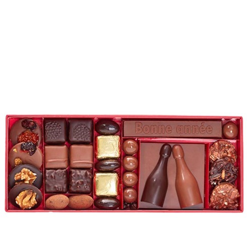 Coffret Nouvel an T2 / Chocolat Noël Entreprise, CSE & Mairies