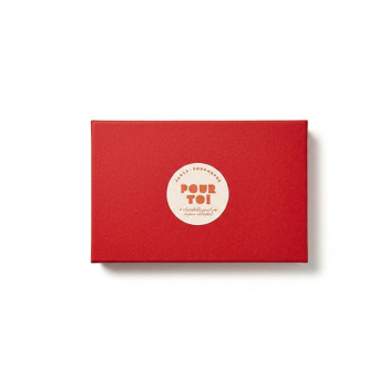Enveloppe C&oelig;urs en chocolat image 1
