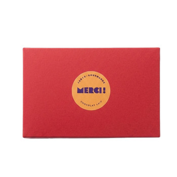 Carte postale avant de partir, chocolat lait image 2