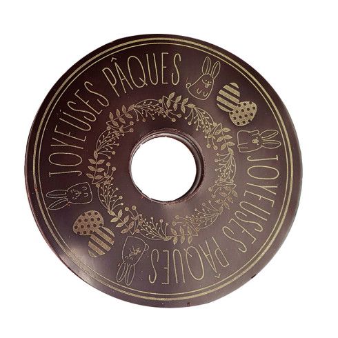 CD Pâques en chocolat Noir / Collection 2021 : chocolats de Paques originaux