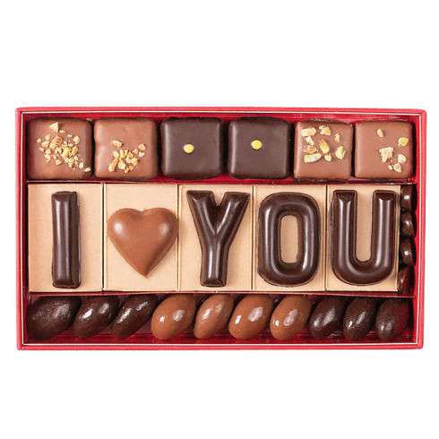 Une Saint Valentin chocolat et en 5 lettres / Chocolat Saint-Valentin