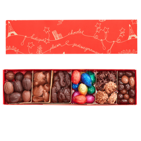 Ballotin gourmand T4 de Pâques / Coffrets de chocolats de Pâques