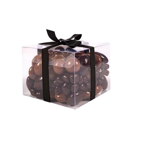 Cube dragées chocolatées T1 / Accueil