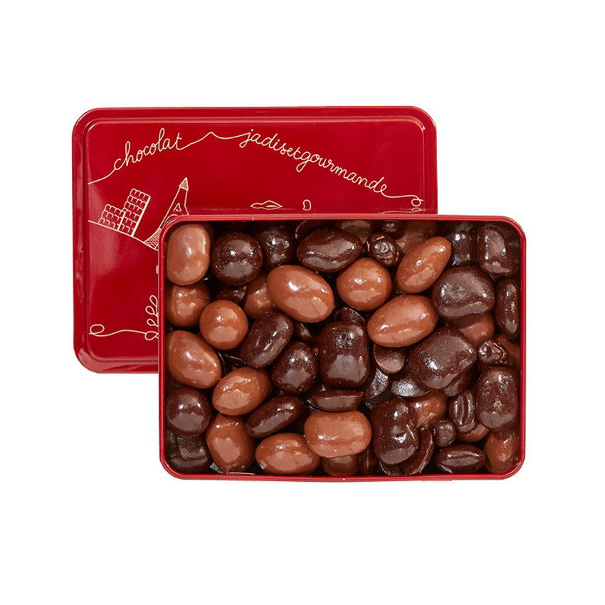 Coffret de dragées chocolatées - entreprises