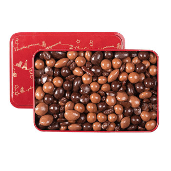 Dragées chocolat boite fer 570 g Jadis et Gourmande