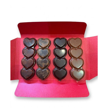 Enveloppe C&oelig;urs en chocolat image 2