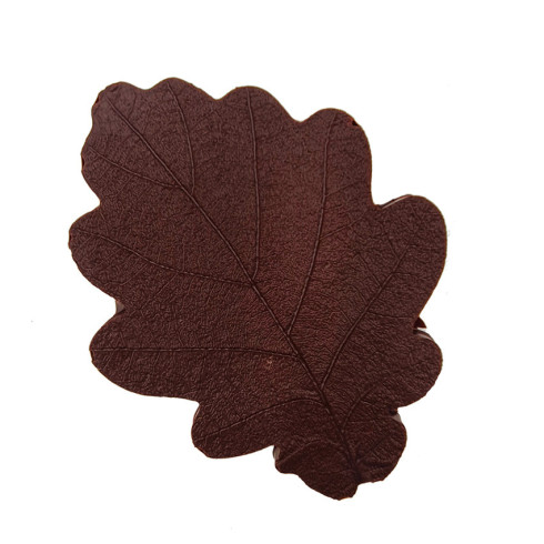 Feuille d'automne noir & praliné / L'Automne