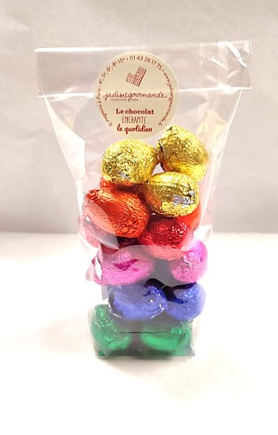 Sachet 200g bouquet de Couleurs / Fritures de Pâques en chocolat  -20%