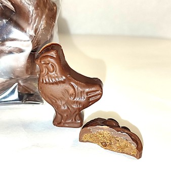 Sachet 180g Fritures assorties Lait et Noir fourr&eacute;es pralin&eacute; image 1