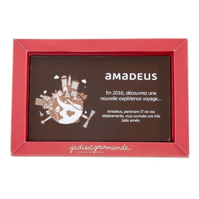 Plaque à personnaliser idéal pour chocolat congr&eacu...