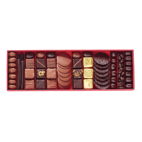 Coffret Raffiné, dragées, palets, bonbons de chocolats / De 30 à 70 € HT