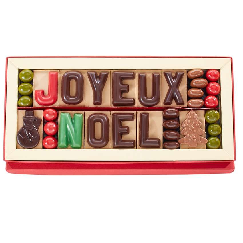 cadeau chocolat noel