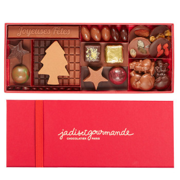 Boite chocolats Noël T2 Jadis et Gourmande