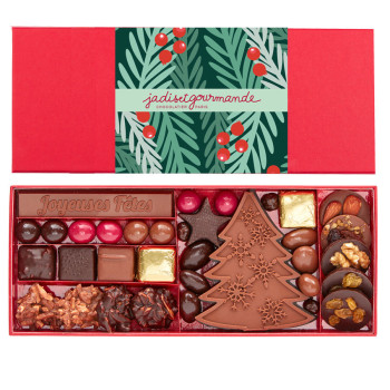 Boite chocolats Noël T2 Jadis et Gourmande