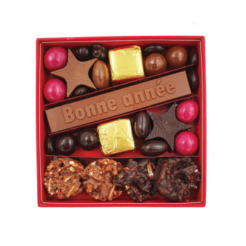 Voeux en chocolat Taille 1 Jadis et Gourmande