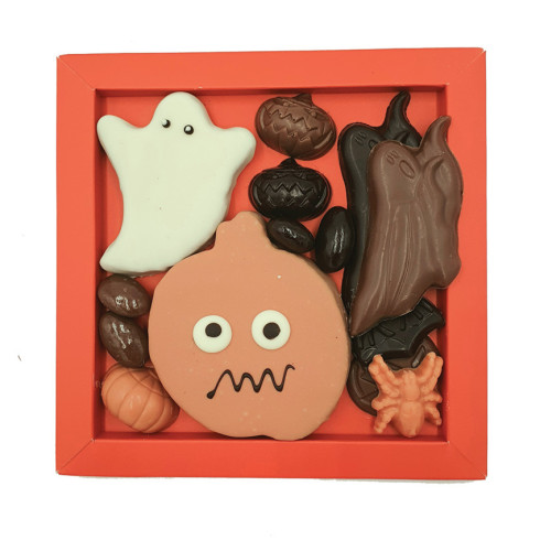 Le Coffret citrouille / Chocolats pour Halloween