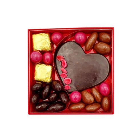 Coffret fête des Mères coeur chocolat noir / Chocolats Fête des mères