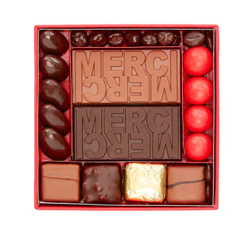 Coffret chocolat Merci Taille 1 Jadis et Gourmande