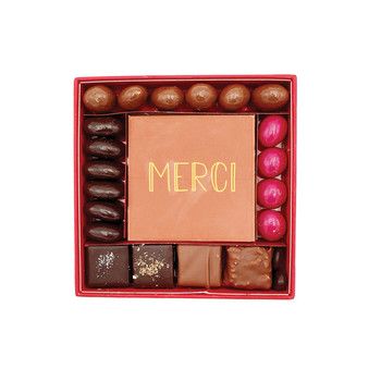 Coffret chocolat Merci Taille 1 Jadis et Gourmande