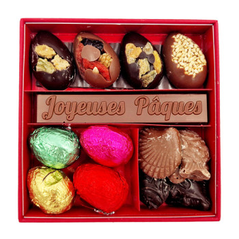 Coffret chocolats Pâques assortiment Taille 1 Jadis et Gourmande