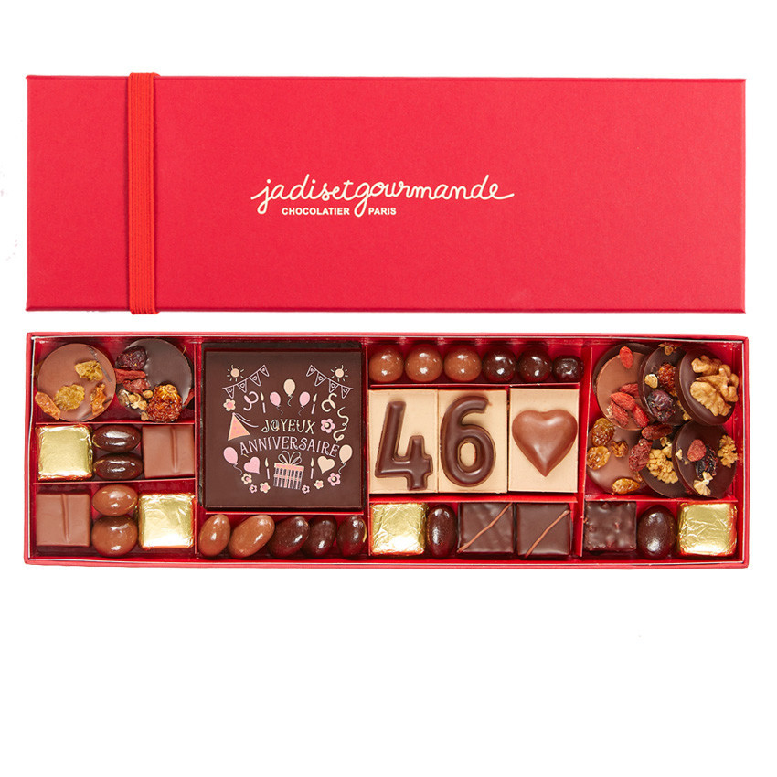 Chocolat de Noël artisanal, original (boite, coffret cadeau)