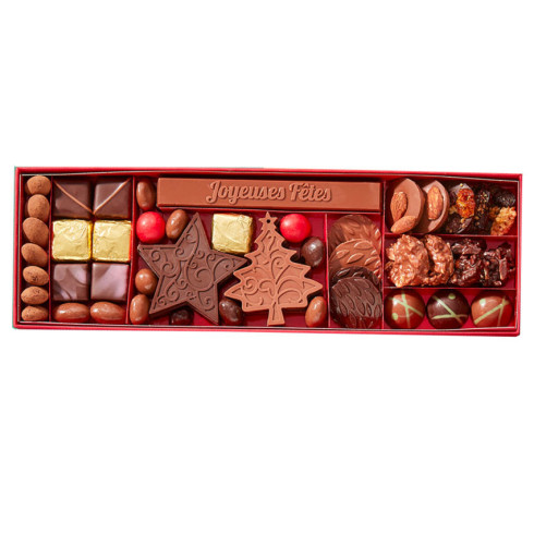 Boîte chocolat Noel T3 / Cadeaux pour les pro 30-70 € HT