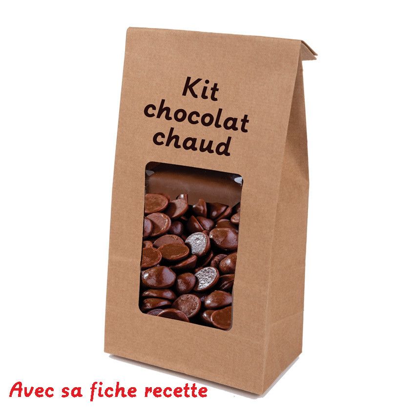 Coffret-cadeau chocolat chaud