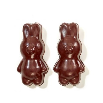 Lapin guimauve chocolat NOIR sachet 100g image 1