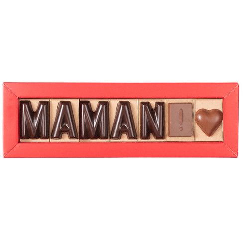 Message Maman en chocolat / Accueil