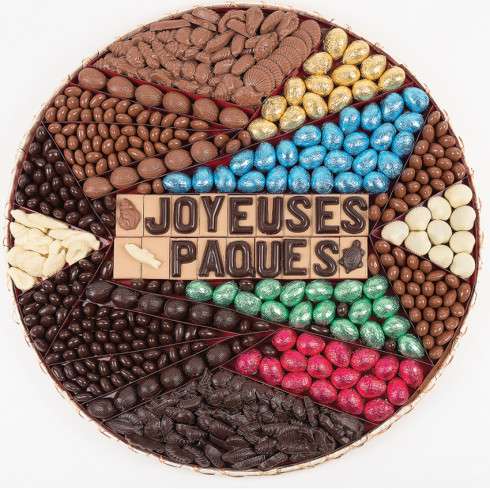Méga plateau Pâques / Coffrets de chocolat Pâques