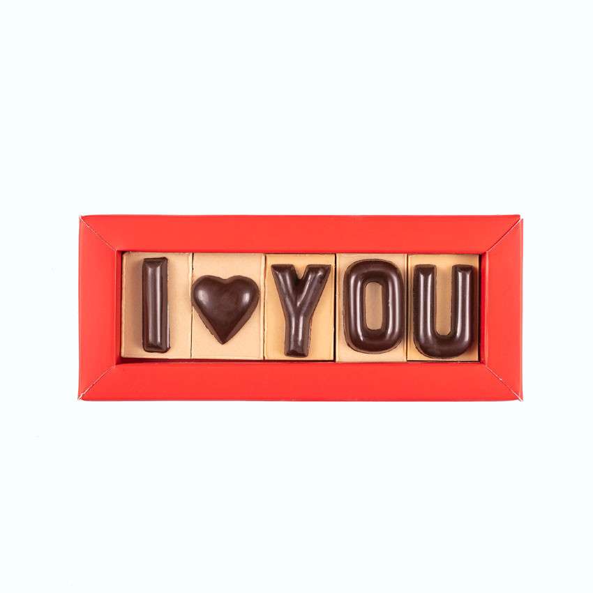 Une Saint Valentin chocolat et en 5 lettres