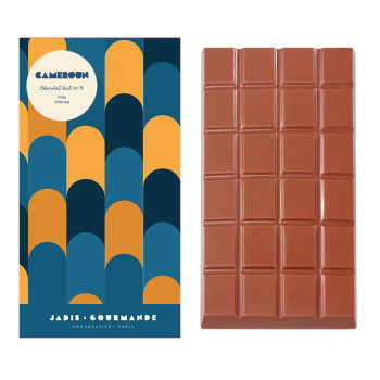 Tablette chocolat au lait origine Cameroun image 1