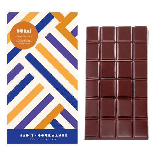 Tablette façon Dubaï chocolat noir / Les tablettes de chocolat