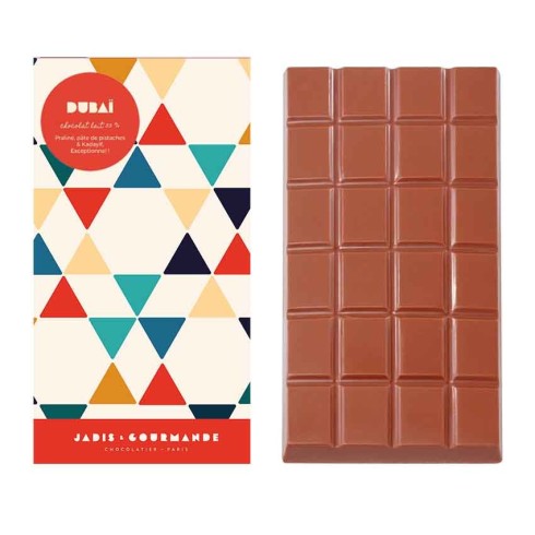 Tablette façon Dubaï chocolat lait / Les tablettes de chocolat