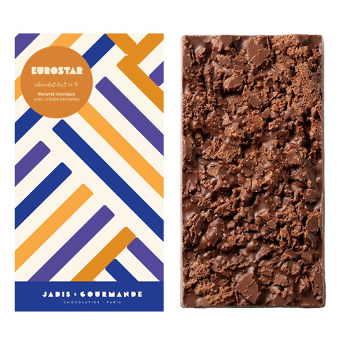 Tablette lait et crêpes dentelles / Les tablettes de chocolat