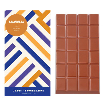 Tablette chocolat gianduja Jadis et Gourmande