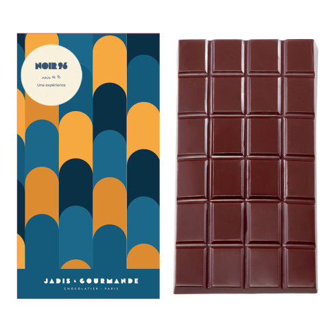 Tablette de cacao noir 96 % / Les tablettes de chocolat