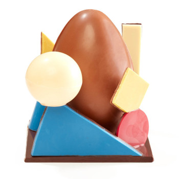 Sculpture N&deg;1, 2 et 3 chocolat lait image 3