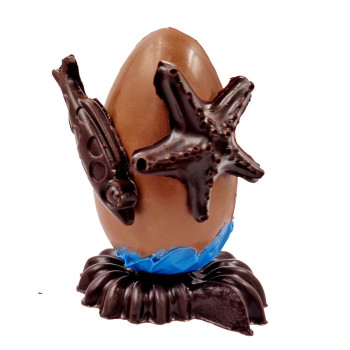 Oeuf de la mer chocolat LAIT Jadis et Gourmande