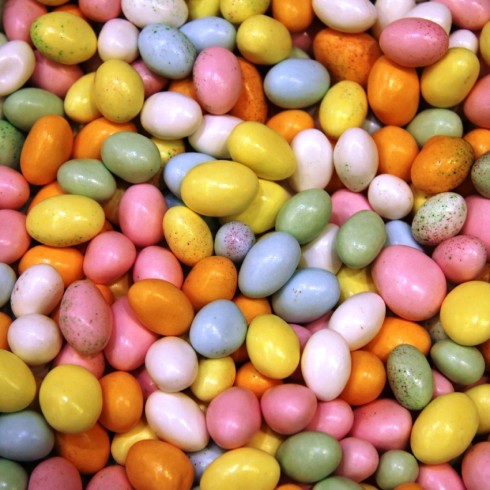 Sachet 200g œufs au sirop de sucre / Fritures de Pâques en chocolat